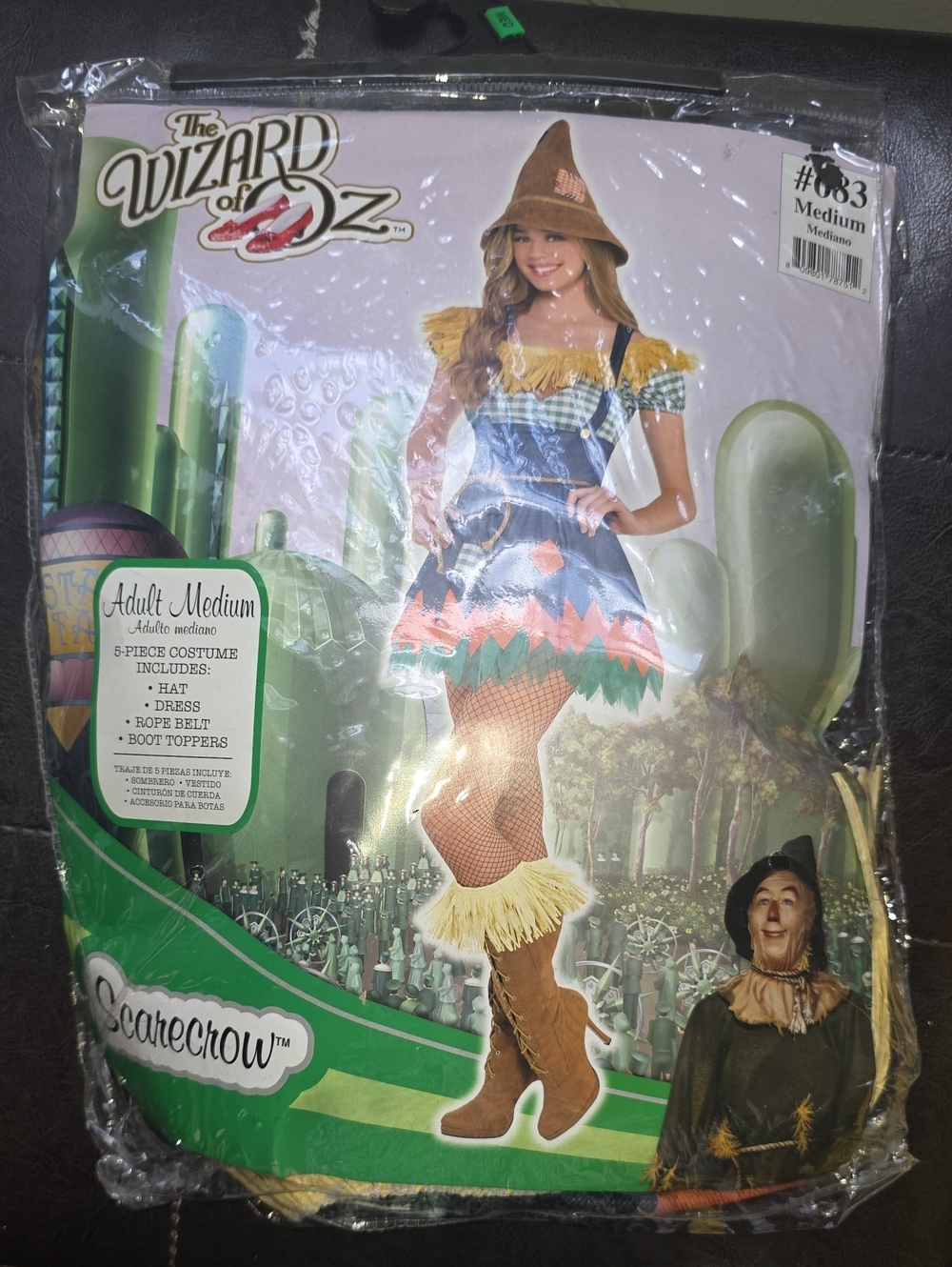 Scarecrow Kids Costume - Blue & Yellow